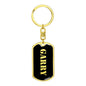 Garry v3 - Luxury Dog Tag Keychain