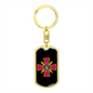 Ukrainian Ground Forces - Luxury Dog Tag Keychain