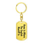 English Mastiff's Home - Luxury Dog Tag Keychain