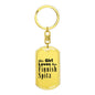 Finnish Spitz - Luxury Dog Tag Keychain