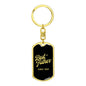 Best Father Since 1994 v3 - Luxury Dog Tag Keychain
