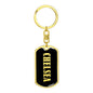 Chelsea v02 - Luxury Dog Tag Keychain