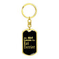 Rat Terrier v2 - Luxury Dog Tag Keychain