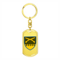 92nd Mechanized Brigade (Ukraine) - Luxury Dog Tag Keychain