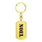 Noel - Luxury Dog Tag Keychain