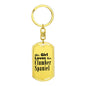 Clumber Spaniel - Luxury Dog Tag Keychain