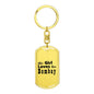 Bombay - Luxury Dog Tag Keychain