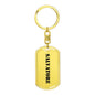 Salvatore - Luxury Dog Tag Keychain