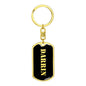 Darrin v3 - Luxury Dog Tag Keychain