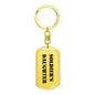 Soldier's Daughter - Luxury Dog Tag Keychain