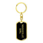 Nashville Girl v5 - Luxury Dog Tag Keychain
