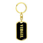 Virgil v3 - Luxury Dog Tag Keychain