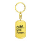Great Pyrenees - Luxury Dog Tag Keychain