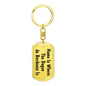 Dogue de Bordeaux's Home - Luxury Dog Tag Keychain