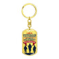 I am a Veteran - Luxury Dog Tag Keychain