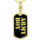 Army Boy v2 - Luxury Dog Tag Keychain