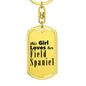 Field Spaniel - Luxury Dog Tag Keychain