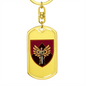 46th Air Assault Brigade (Ukraine) - Luxury Dog Tag Keychain