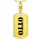 Otto - Luxury Dog Tag Keychain