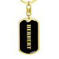 Herbert v3 - Luxury Dog Tag Keychain