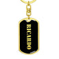 Ricardo v3 - Luxury Dog Tag Keychain
