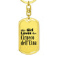 Cirneco dell'Etna - Luxury Dog Tag Keychain