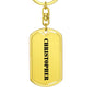 Christopher - Luxury Dog Tag Keychain