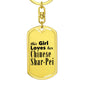 Chinese Shar-Pei - Luxury Dog Tag Keychain