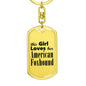 American Foxhound - Luxury Dog Tag Keychain