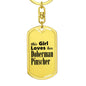 Doberman Pinscher - Luxury Dog Tag Keychain