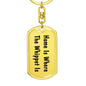 Whippet's Home - Luxury Dog Tag Keychain