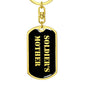 Soldier's Mother v2 - Luxury Dog Tag Keychain