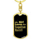 Neapolitan Mastiff v2 - Luxury Dog Tag Keychain