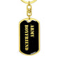 Army Boyfriend v2 - Luxury Dog Tag Keychain