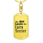 Cairn Terrier - Luxury Dog Tag Keychain