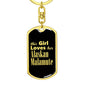 Alaskan Malamute v2 - Luxury Dog Tag Keychain
