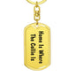 Collie's Home - Luxury Dog Tag Keychain