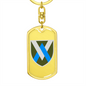 11th Army Aviation Brigade (Ukraine) - Luxury Dog Tag Keychain