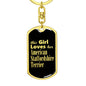 American Staffordshire Terrier v2 - Luxury Dog Tag Keychain