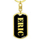 Eric v3 - Luxury Dog Tag Keychain