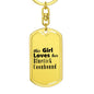 Bluetick Coonhound - Luxury Dog Tag Keychain