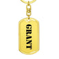 Grant - Luxury Dog Tag Keychain