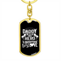 Daddy - Luxury Dog Tag Keychain