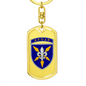 16th Army Aviation Brigade (Ukraine) - Luxury Dog Tag Keychain
