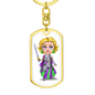 Knight 04 - Luxury Dog Tag Keychain