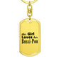 Bossi-Poo - Luxury Dog Tag Keychain