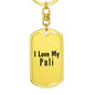 Love My Puli - Luxury Dog Tag Keychain