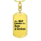 Dogue de Bordeaux - Luxury Dog Tag Keychain