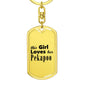 Pekapoo - Luxury Dog Tag Keychain