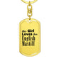 English Mastiff - Luxury Dog Tag Keychain